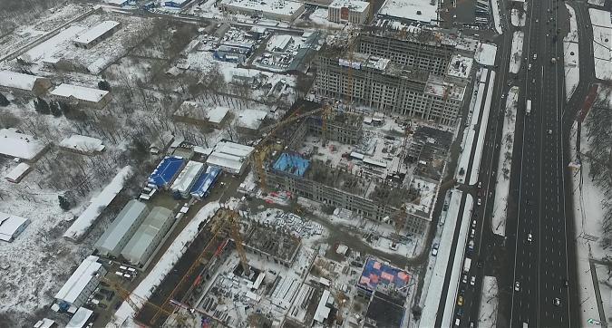 Общий вид на ход строительства в ЖК Ясный Квартирный контроль