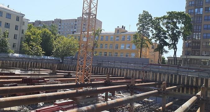 ЖК Дом на Тишинке, строительная площадка, вид со Среднего Тишинского пер., фото - 4 Квартирный контроль