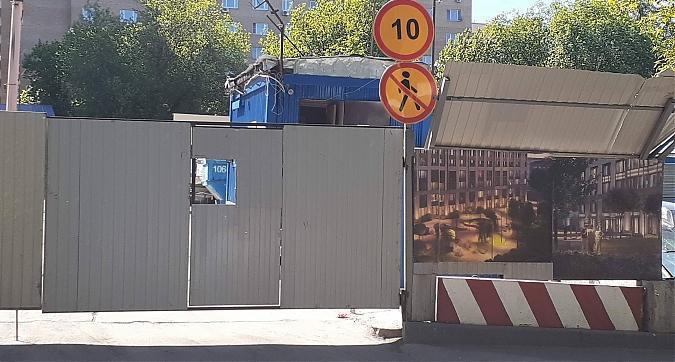 ЖК Дом на Тишинке, строительная площадка, вид со Среднего Тишинского пер., фото - 7 Квартирный контроль