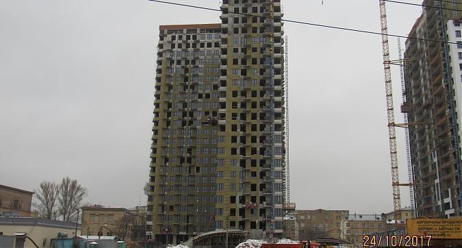 ЖК Петр 1 - вид на 1-й корпус с проезда Завода Серп и Молот, фото 1 Квартирный контроль