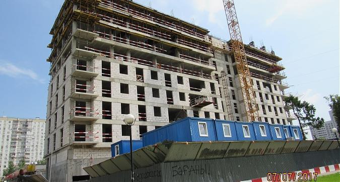 ЖК Дом 128 - вид на строительство комплекса с Профсоюзной улицы Квартирный контроль