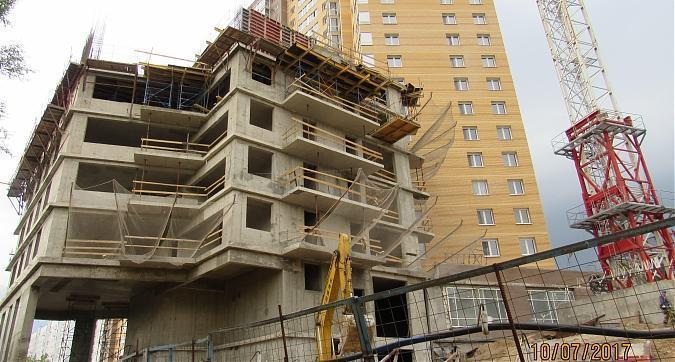 ЖК О7 - вид на строительство 6-й секции с Озерной улицы Квартирный контроль