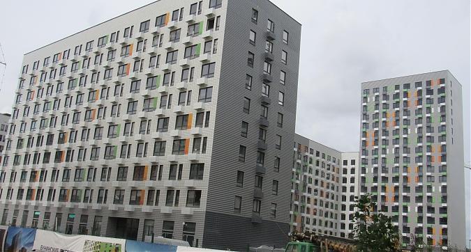 ЖК Бунинские Луга, корпус 1.2.1, вид с ул. Александры Монаховой, фото - 7 Квартирный контроль
