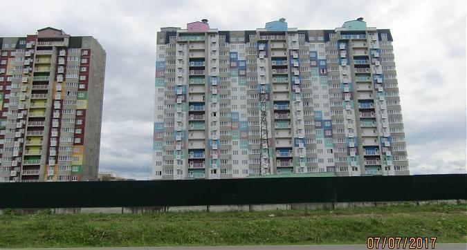 ЖК Победа - вид на корпуса 1 и 2 со стороны Батарейной улицы Квартирный контроль