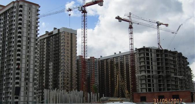 UP - квартал Сколковский - вид на корпуса 9, 8 и 7 со стороны улицы Чистяковой Квартирный контроль