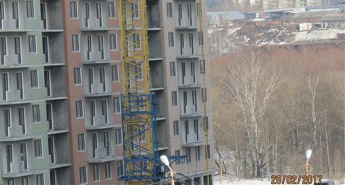 ЖК Мир Митино - вид на корпус 8 со стороны посёлка Рождествено Квартирный контроль