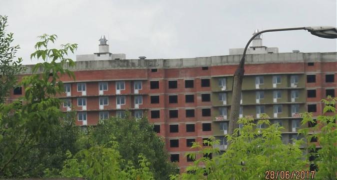 ЖК Лидер Парк - вид на строящийся корпус 3 с западной стороны Квартирный контроль