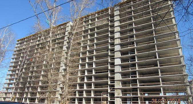 ЖК Хорошевский, 8 корпус - монолитные работы, вид со стороны улицы Берзарина Квартирный контроль