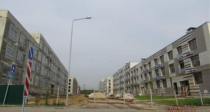 ЖК Новогорск Парк - вид на территорию строящегося жилого комплекса с южной стороны Квартирный контроль