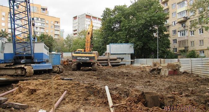 ЖК Васнецов Дом. Лидер на Масловке, подготовка к котлованным работам - вид с улицы Мишина, фото 2 Квартирный контроль