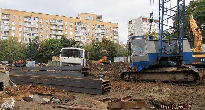 ЖК Васнецов Дом. Лидер на Масловке, подготовка к котлованным работам - вид с улицы Мишина, фото 3 Квартирный контроль
