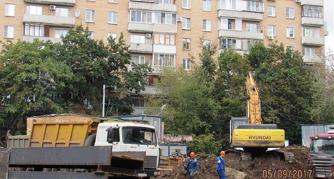 ЖК Васнецов Дом. Лидер на Масловке, подготовка к котлованным работам - вид с улицы Мишина, фото 4 Квартирный контроль