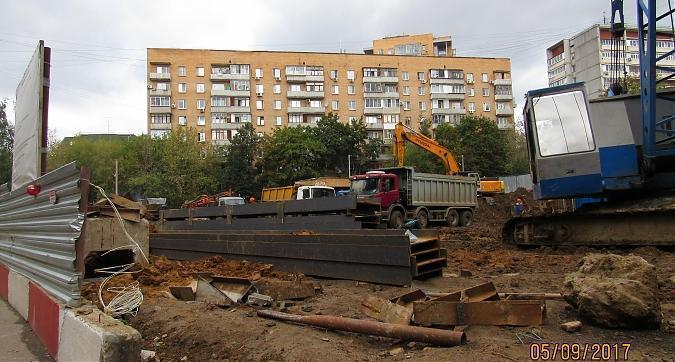 ЖК Васнецов Дом. Лидер на Масловке, подготовка к котлованным работам - вид с улицы Мишина, фото 5 Квартирный контроль