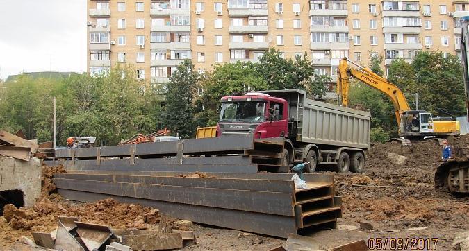 ЖК Васнецов Дом. Лидер на Масловке, подготовка к котлованным работам - вид с улицы Мишина, фото 6 Квартирный контроль