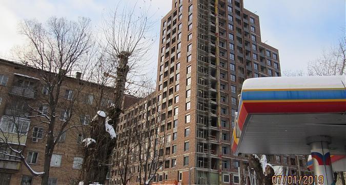 ЖК CITY PARK (Сити парк), фасадные работы, корпус 5, вид с Мантулинской улицы, фото -7 Квартирный контроль
