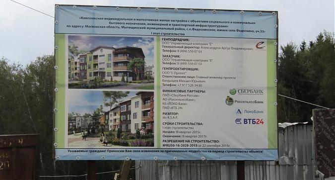 ЖК Федоскинская слобода - паспорт объекта Квартирный контроль