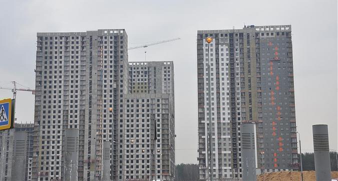 ЖК Оранж парк, 1-й и 2-й корпус, вид с Новорязанского шоссе Квартирный контроль