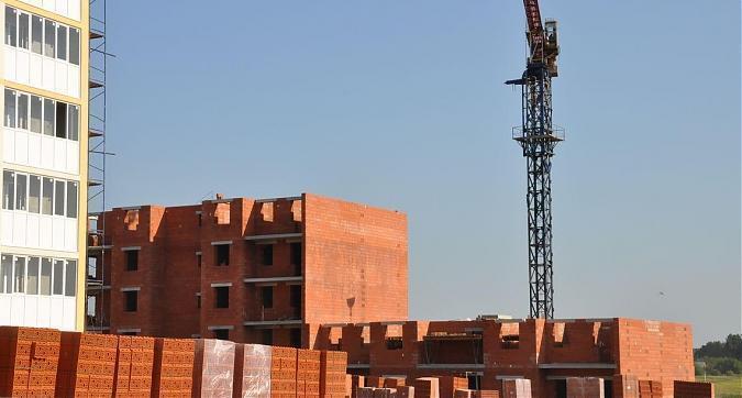 ЖК Томилино, 7-й корпус, монтаж 5-го этажа, вид со строительной площадки Квартирный контроль