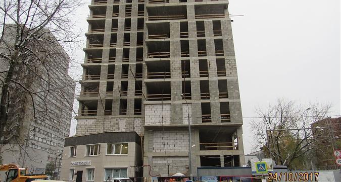 ЖК Монодом (Комплекс апартаментов Monodom), монолитные и отделочные работы - вид с Международной улицы, фото 6 Квартирный контроль