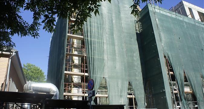 ЖК NV 9 ARTKVARTAL, Корпус 1, вид с Большого Николоворобинского переулка, фото 3 Квартирный контроль
