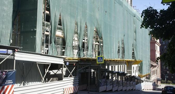 ЖК NV 9 ARTKVARTAL, Корпус 1, вид с Большого Николоворобинского переулка, фото 4 Квартирный контроль