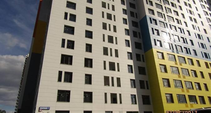 ЖК Левобережный - вид на корпус 15 с северной стороны Квартирный контроль