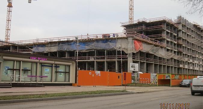 ЖК Михайлова 31, монолитные работы - вид с улицы Михайлова, фото 1 Квартирный контроль