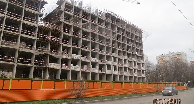 ЖК Михайлова 31, монолитные работы - вид с улицы Михайлова, фото 6 Квартирный контроль