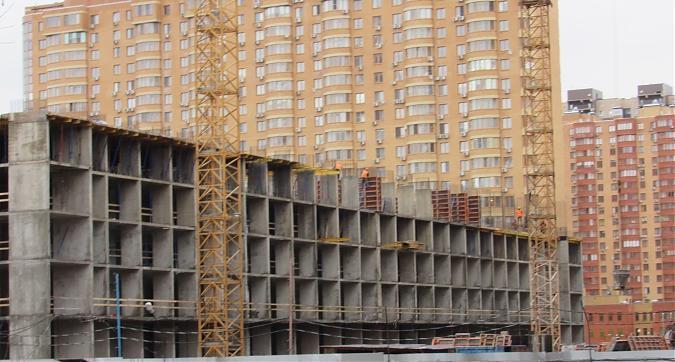 ЖК Юбилейный - монолитные работы, вид с улицы Коминтерна, фото 3 Квартирный контроль