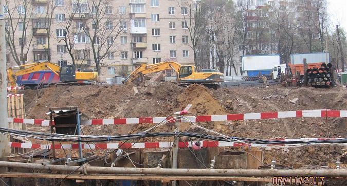 ЖК Васнецов Дом. Лидер на Масловке,  котлованные работы - вид с улицы Мишина, фото 5 Квартирный контроль