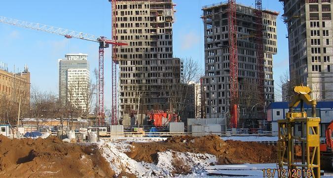 ЖК Достояние - вид с Ярцевской улицы на 1-й корпус (дома Культура и Искусство) Квартирный контроль