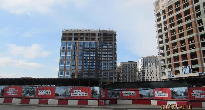 МФК ВТБ Арена Парк, 7 корпус - вид с улицы Новая Башиловка, фото 1 Квартирный контроль