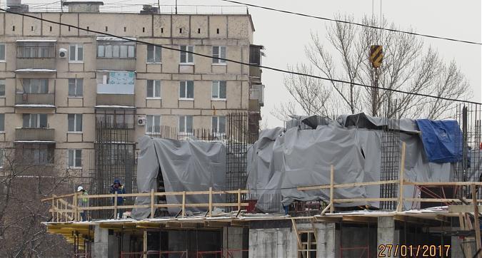 Вид с проезда Завода Серп и Молот на ЖК Петр 1 Квартирный контроль
