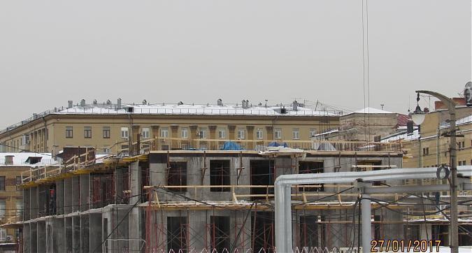 Вид с проезда Завода Серп и Молот на ЖК Петр 1 Квартирный контроль