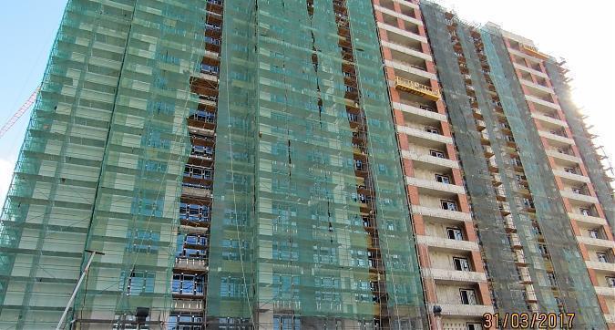 Строительство 2-й очереди ЖК Наследие, вид с 3-й улицы Бухвостова Квартирный контроль