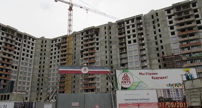 ЖК Прайм тайм, возведение перегородок и фасадные работы - вид с улицы Викторенко, фото 4 Квартирный контроль
