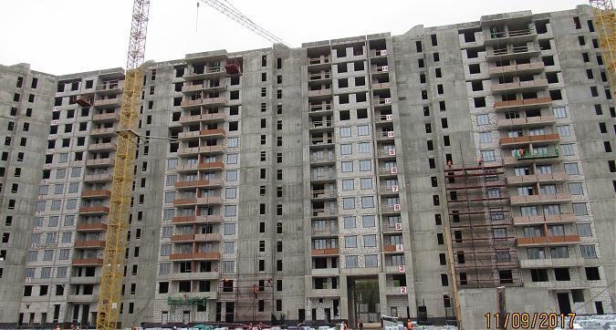 ЖК Прайм тайм, возведение перегородок и фасадные работы - вид с улицы Викторенко, фото 7 Квартирный контроль