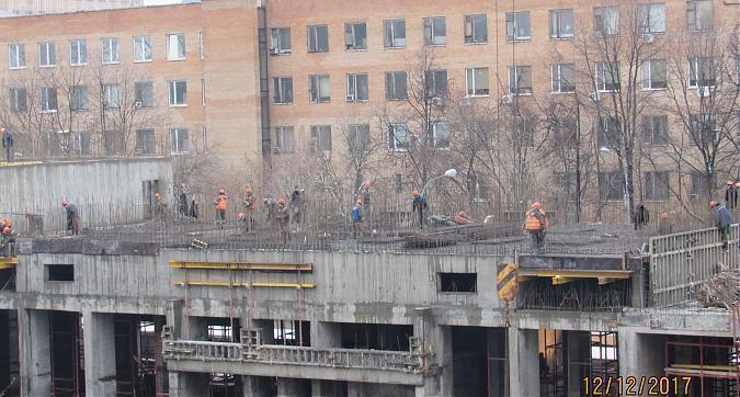 ЖК Вавилов Дом - монолитные работы, вид с улицы Вавилова, фото 3 Квартирный контроль