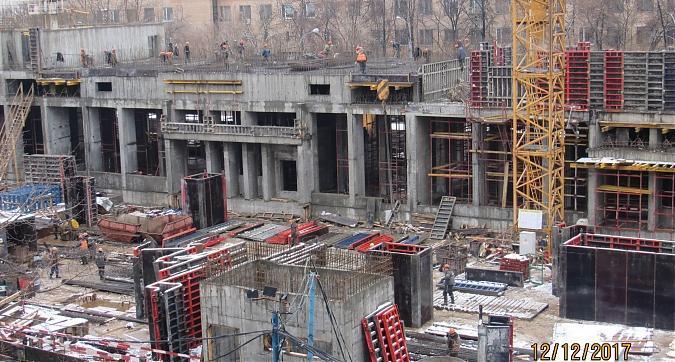 ЖК Вавилов Дом - монолитные работы, вид с улицы Вавилова, фото 6 Квартирный контроль