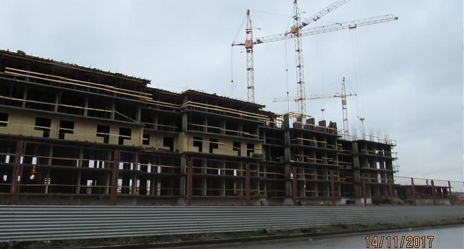 ЖК Лукино-Варино, корпус 48-8 - монолитные работы, вид с улицы Строителей, фото 4 Квартирный контроль