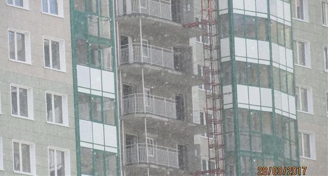 ЖК Изумрудные Холмы - вид на строительство 14 и 15 корпусов со стороны Волоколамского шоссе Квартирный контроль