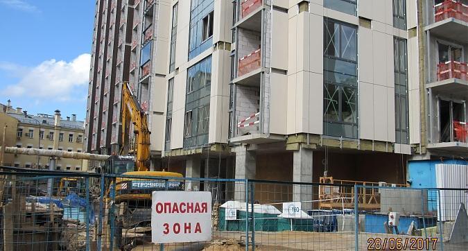 ЖК Басманный 5 - вид на комплекс с Рязанского переулка Квартирный контроль