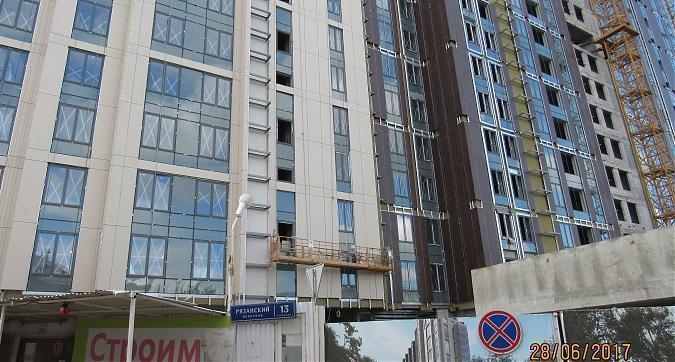 ЖК Басманный 5 - вид на комплекс с Рязанского переулка Квартирный контроль