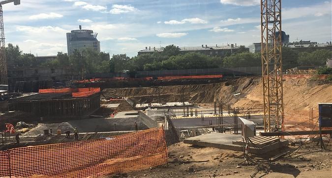 ЖК CITY PARK (Сити парк) - вид со строны Шмитовского проезда на 2-й корпус Квартирный контроль