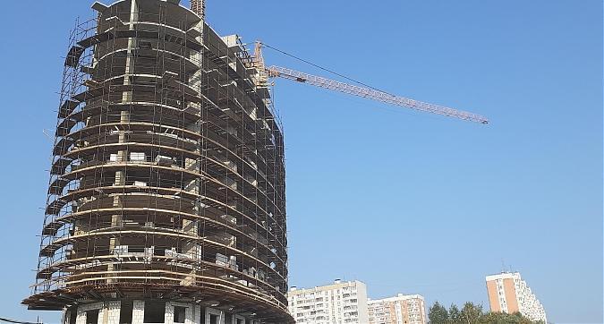 ЖК Нахимов (Комплекс апартаментов Nakhimov), корпус 3, вид с Нахимовского проспекта, фото - 7 Квартирный контроль