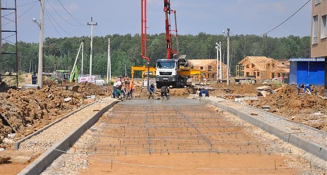 Прокладка дорог на территории жилого комплекса Мишино Квартирный контроль
