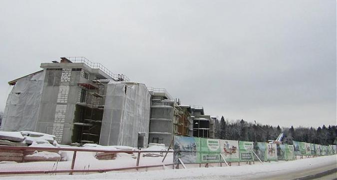 ЖК Федоскинская слобода - вид на корпус 3 с северо - западной стороны Квартирный контроль