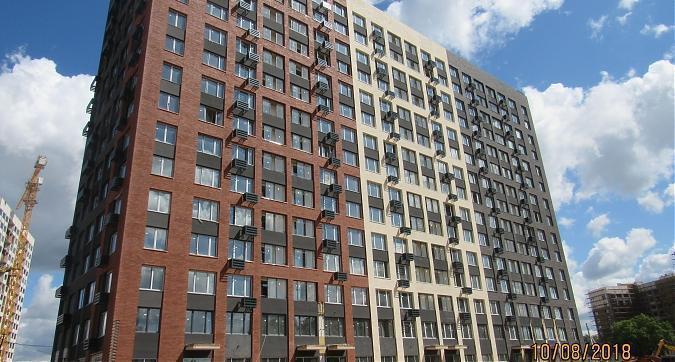 ЖК Москва А101, 19-й корпус, вид с улицы Липовый парк Квартирный контроль
