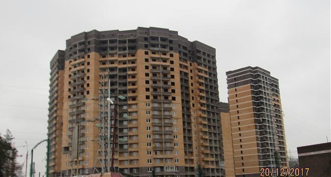 ЖК Новоград Павлино, 29-й корпус, ведутся отделочные работы, возведение наружных стен, вид с улицы Люберецкая, фото 1 Квартирный контроль