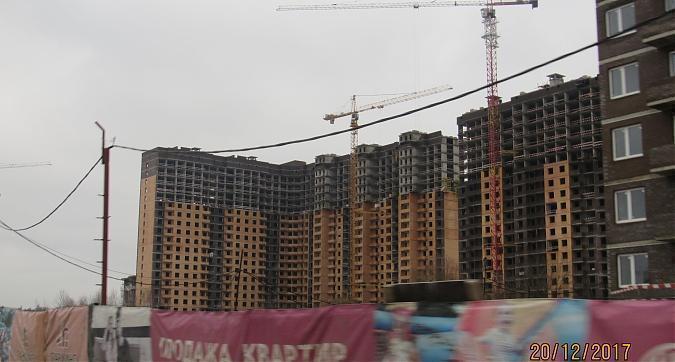 ЖК Новоград Павлино, 26-й и 27-й корпуса, ведутся отделочные работы, возведение наружных стен, вид с улицы Люберецкая, фото 1 Квартирный контроль
